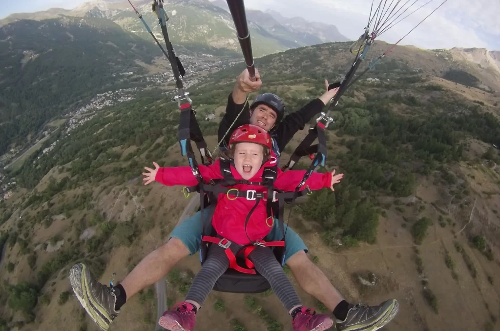 bapteme parapente ado